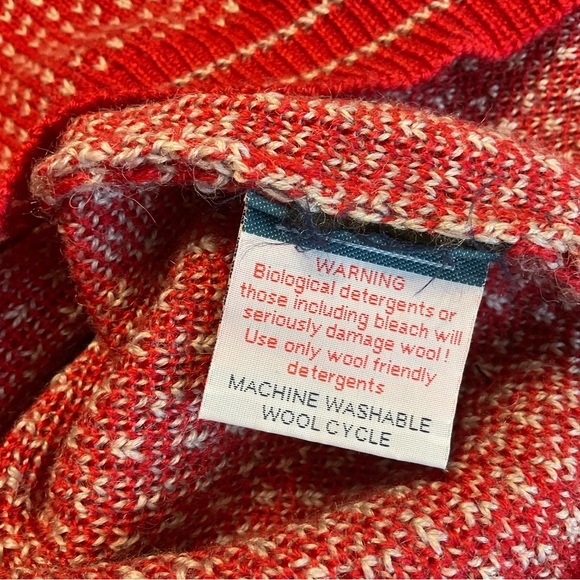 Wool Overs 100% British Wool Knit Pullover Sweater XL - Picture 5 of 8